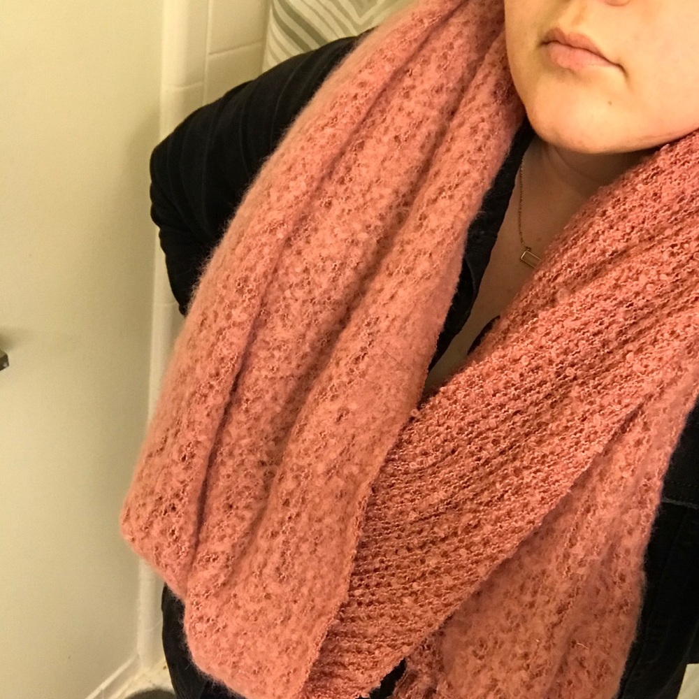 NWT LC Lauren Conrad Brushed Knit Oblong Scarf - Picture 4 of 5